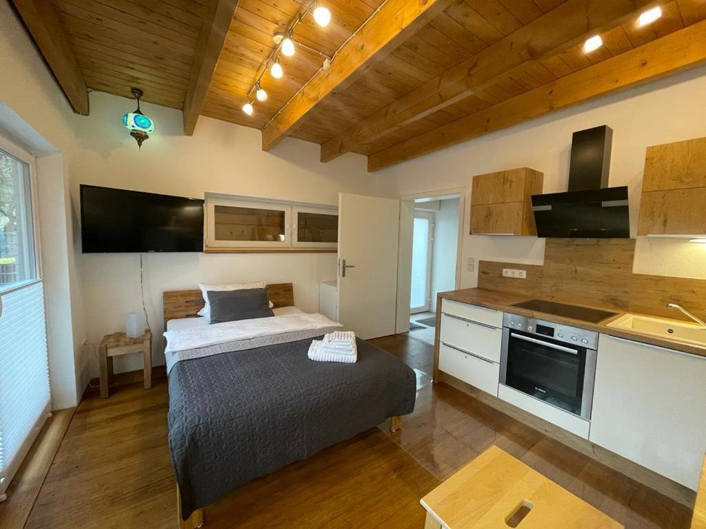 ברנאו ביי ברלין Ferienwohnung Im Stadtzentrum Von Bernau - Komfortable Wohnung Mit 2 Zimmern, Bad, Spuelmaschine, Waschmaschine, Komplette Kueche, Wlan, Terrasse, Ruhige Lage מראה חיצוני תמונה